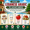 Learn Lebanese with Maya® – Flashcards Collection | Episode 1