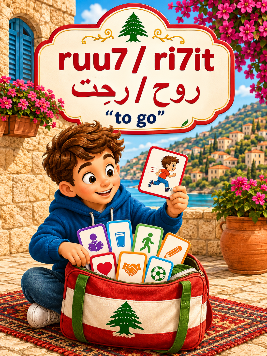 Learn Lebanese with Maya® – Verb Conjugation Collection | Episode 1