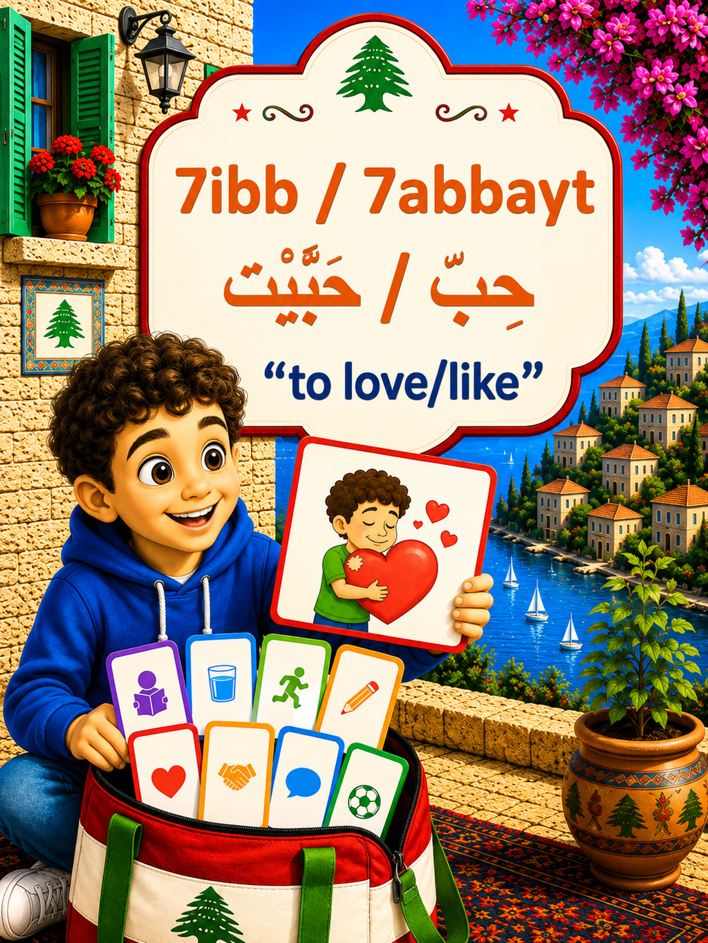Learn Lebanese with Maya® – Verb Conjugation Collection | Episode 3