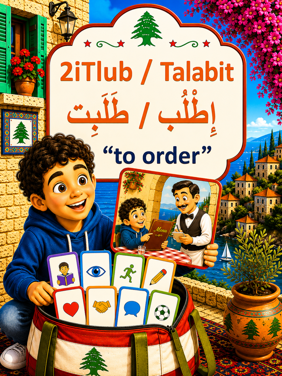 Learn Lebanese with Maya® – Verb Conjugation Collection | Episode 4